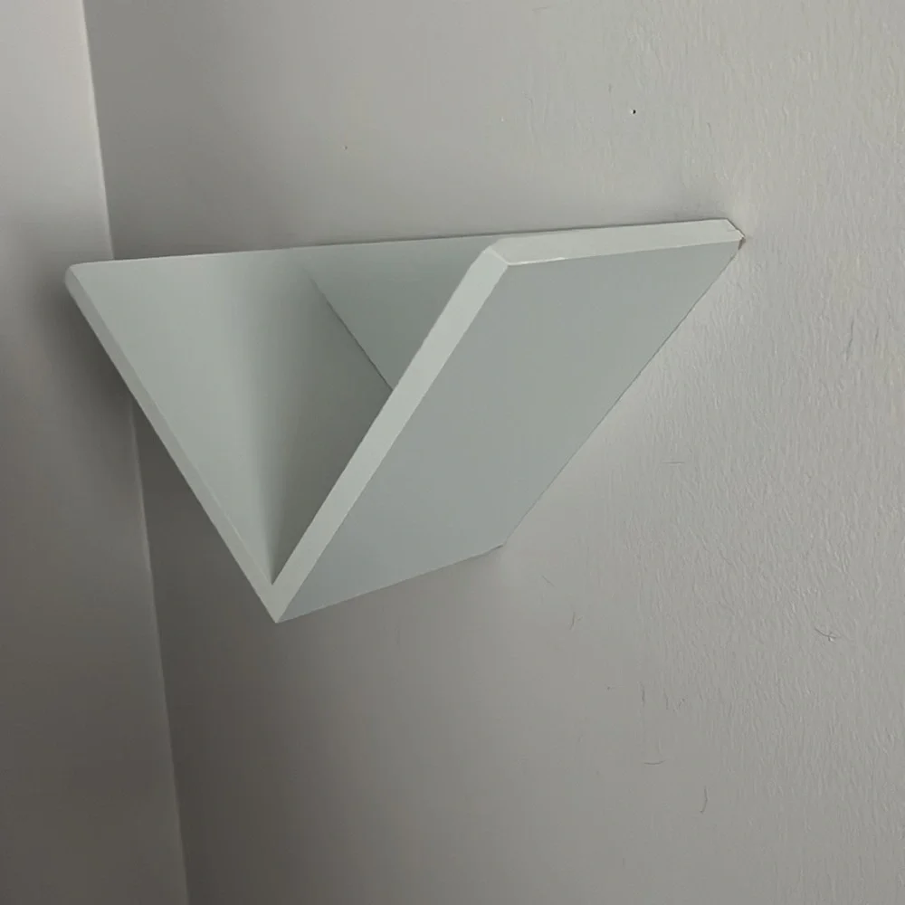 gray shelves